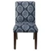 Hendrix Dining Chair In Damask - Skyline Furniture