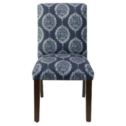 Hendrix Dining Chair In Damask - Skyline Furniture