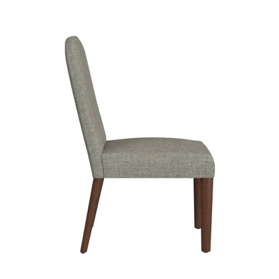 Rounded Back Upholstered Dining Chair - HomePop 2 Rounded Back Upholstered Dining Chair - HomePop - Image 2