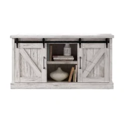 60" Avondale Tv Console Fully Assembled For Tvs Up To 60" - Martin Furniture -Baxton Studio Shop GUEST 67c114ab 91a9 4589 bf96 90f732af9b08