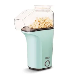 Dash 16 Cup Electric Popcorn Maker - Aqua: 1400W Popcorn Popper, 8 Kernel Capacity, Easy Clean, Metal & Plastic -Baxton Studio Shop GUEST 688c5f19 2650 410d 8af1 f1ed8bf22daa