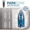 Bartnelli Cotton 54"x15" Ironing Board Cover, Scorch-Resistant, Park & Turbo Zone, Denim Gray