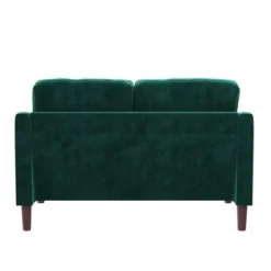Penny 2 Seater Loveseat Sofa Green Velvet - Room & Joy -Baxton Studio Shop GUEST 68e3b74b f248 4ea6 a5e0 20da918cbe00