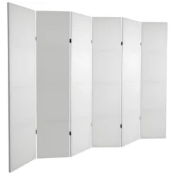 Do It Yourself Canvas Room Divider 6 Panel - Oriental Furniture