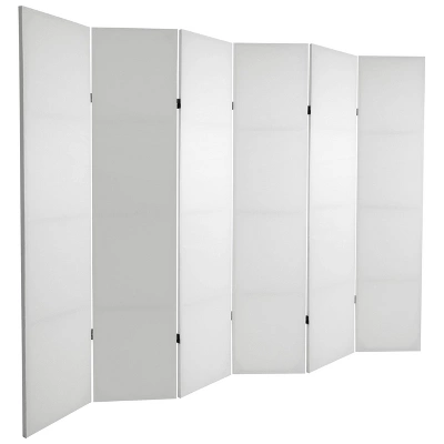 Do It Yourself Canvas Room Divider 6 Panel - Oriental Furniture 1 Do It Yourself Canvas Room Divider 6 Panel - Oriental Furniture