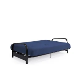 Full Axton Metal Arm Futon Frame With Mattress - Room & Joy -Baxton Studio Shop GUEST 69a45935 aa5b 4e85 aacb 6f3e64ea6e26