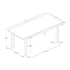 Wood Dining Table Black - Hearth & Hand™ With Magnolia -Baxton Studio Shop GUEST 6a613882 008f 4ebb b029 d3cab4b3a3d5