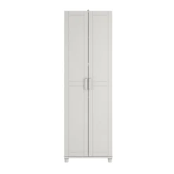 24" Welby Utility Storage Cabinet White - Room & Joy -Baxton Studio Shop GUEST 6a825ab2 1d75 4af0 ac35 fbad41ec42b8