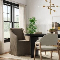 Replacement Slipcover Only For Sloped Arm Dining Chair - Threshold™ 27 Replacement Slipcover Only For Sloped Arm Dining Chair - Threshold™ -Baxton Studio Shop GUEST 6af0932a 332a 4fae b6c9 760021d8cadb