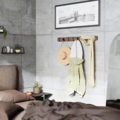 Umbra Flip Wall Mounted Coat Rack -Baxton Studio Shop GUEST 6b046bda f142 45f0 83b3 e3408cd9a435