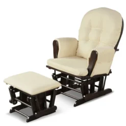 Costway Glider And Ottoman Cushion Set Wood Baby Nursery Rocking Chair 23 Costway Glider And Ottoman Cushion Set Wood Baby Nursery Rocking Chair -Baxton Studio Shop GUEST 6baa95e1 961b 4b14 93dd 2b25e3be122a