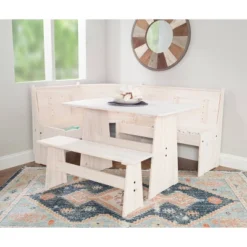 Whatley Corner Nook Dining Set - Linon 36 Whatley Corner Nook Dining Set - Linon -Baxton Studio Shop GUEST 6c1dafd7 4670 42ea 8bed bf82ef561762