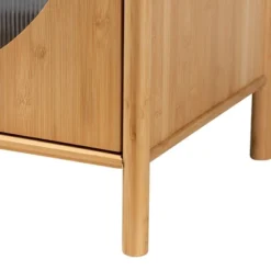 Naresh Bamboo Wood 2 Door Storage Cabinet Natural Brown - Baxton Studio -Baxton Studio Shop GUEST 6c2e2fc9 3fc0 4706 817a cc2e62c38edc
