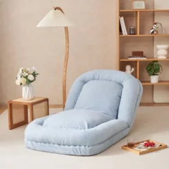 NicBex Folding Lazy Floor Sofa Convertible Sofa Bed Backrest Adjustable In 18 Positions Comes With 2 Soft Pillows 13 NicBex Folding Lazy Floor Sofa Convertible Sofa Bed Backrest Adjustable In 18 Positions Comes With 2 Soft Pillows -Baxton Studio Shop GUEST 6c4102a5 9162 4852 baac f8082fea64ba