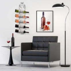 Sorbus Wall Mounted Wine Bottle Rack 17 Sorbus Wall Mounted Wine Bottle Rack -Baxton Studio Shop GUEST 6c788ea1 243a 4417 8061 e432329c79b1