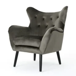 Alyssa New Velvet Armchair - Christopher Knight Home 21 Alyssa New Velvet Armchair - Christopher Knight Home -Baxton Studio Shop GUEST 6c83a62d 3a3b 4d0d a45b b4ba501001bd