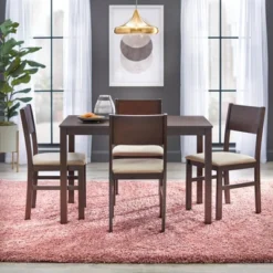 5pc Lucca Dining Set - Buylateral 7 5pc Lucca Dining Set - Buylateral -Baxton Studio Shop GUEST 6c87b0dc 774b 4edf a568 7a777035e25f