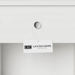 Hastings Home End Table Nightstand With Drawer For Living Room Or Bedroom - White -Baxton Studio Shop GUEST 6c960a0b b817 4524 bc4b 09328dee87e2