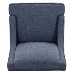 Swoop Arm Accent Chair - WOVENBYRD -Baxton Studio Shop GUEST 6cdb066f 7695 4888 8dd7 5cbc4ad2ed38