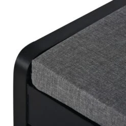 33.5" 3-in-1 Design Hall Tree With 4 Hooks, Coat Hanger And Entryway Storage Bench - ModernLuxe -Baxton Studio Shop GUEST 6cdff8c8 3784 45db 97e4 a172bb4267e1