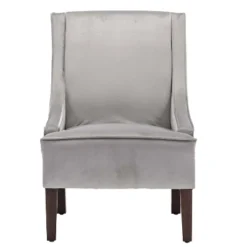 Swoop Arm Accent Chair - WOVENBYRD -Baxton Studio Shop GUEST 6d91a67e 12e8 4284 b72b bf8d7246bc46