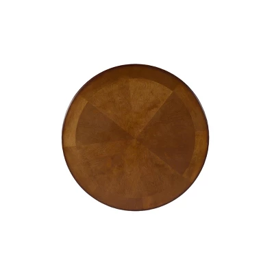 3pc Carter Pub Dining Set Metal/Tan/Cherry - Powell Company 3 3pc Carter Pub Dining Set Metal/Tan/Cherry - Powell Company - Image 3