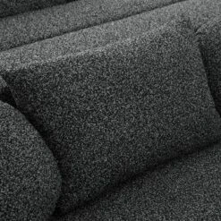 114.9"W Modular Sectional Sofa With Curved Design, Free-Combined Boucle Fabric Sofa Bed - ModernLuxe 23 114.9"W Modular Sectional Sofa With Curved Design, Free-Combined Boucle Fabric Sofa Bed - ModernLuxe -Baxton Studio Shop GUEST 6e19f5cf a0e9 4fa8 9746 01a24e0fe534