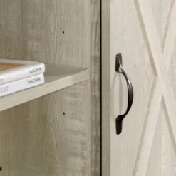 Modern Transitional Sliding Barndoor TV Stand For TVs Up To 65"- Saracina Home -Baxton Studio Shop GUEST 6e1d86f6 1e6a 403b b9e9 96044ec1c8a4