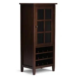 22" Norfolk Solid Wood High Storage Wine Rack - Wyndenhall -Baxton Studio Shop GUEST 6e5d9bde 8110 4f0d bb0b 701bb6f451bb