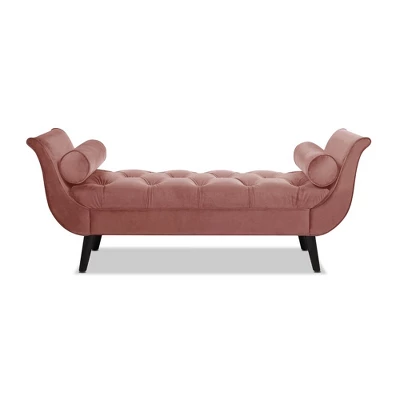 Jennifer Taylor Home Alma Tufted Flared Arm Entryway Bench 9 Jennifer Taylor Home Alma Tufted Flared Arm Entryway Bench - Image 9