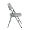 Heavy Duty Resin Folding Chair Light Gray - OSP Home Furnishings