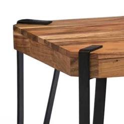 Alaterre Furniture Ryegate Live Edge Solid Wood Coffee Table Metal And Wood -Baxton Studio Shop GUEST 6fb98a4d 6e71 4d01 b35b 9007e23f1ddd