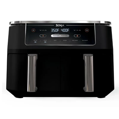 Refurbished: Ninja R-AD300CO Foodi 6-in-1 10-qt. XL 2-Basket Air Fryer With DualZone Technology, Black – Manufacturer Refurbished 1 Refurbished: Ninja R-AD300CO Foodi 6-in-1 10-qt. XL 2-Basket Air Fryer With DualZone Technology, Black – Manufacturer Refurbished