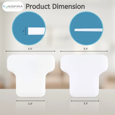 Nispira Foam & Felt Filter Replacement Kit Compatible With Shark CV100 CZ250 CZ500 CV100UKT CZ250UKT CZ500UKT Vacuum Cleaner, 3 Packs 2 Nispira Foam & Felt Filter Replacement Kit Compatible With Shark CV100 CZ250 CZ500 CV100UKT CZ250UKT CZ500UKT Vacuum Cleaner, 3 Packs - Image 2