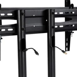 Yaheetech Adjustable Modern Mobile TV Stand TV Cart Black -Baxton Studio Shop GUEST 708e3c1d 801e 4b4c 8ac3 bf7b62a287ac