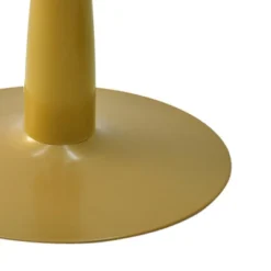 40'' Harris Round Artificial Marble Top Pedestal Modern Dining Table Gold Base- The Pop Maison -Baxton Studio Shop GUEST 709396ad 1d29 45b7 bb70 d8cb1a330910