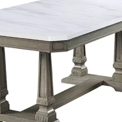 71" Zumala Dining Table Marble/Weathered Oak Finish - Acme Furniture 6 71" Zumala Dining Table Marble/Weathered Oak Finish - Acme Furniture -Baxton Studio Shop GUEST 7104726a 1b31 4cfa b85c 85112ce884e5