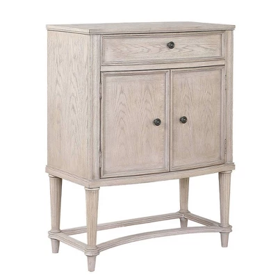 Acme Furniture Wynsor Wine Rack Vintage Bone White Finish 6 Acme Furniture Wynsor Wine Rack Vintage Bone White Finish - Image 6