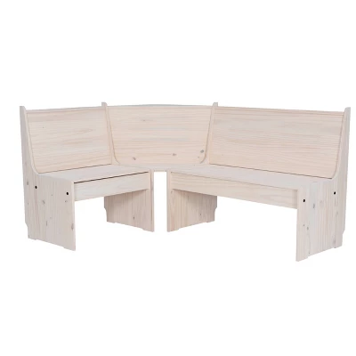 Whatley Corner Nook Dining Set - Linon 3 Whatley Corner Nook Dining Set - Linon - Image 3