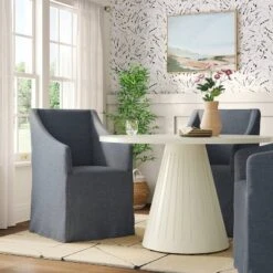 Replacement Slipcover Only For Sloped Arm Dining Chair - Threshold™ 29 Replacement Slipcover Only For Sloped Arm Dining Chair - Threshold™ -Baxton Studio Shop GUEST 72f2b7ee d237 47e9 b8ac bb72af29b6ff