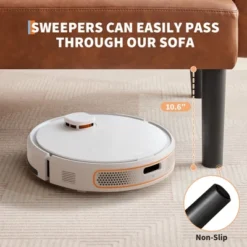 Modern Mid-Century Futon Sofa Bed – Compact 3-Seater Convertible Sleeper Loveseat With Chevron Tufting & Tapered Legs, Brown -Baxton Studio Shop GUEST 730cecae f68e 4d0d a1f4 e5cb05e434aa