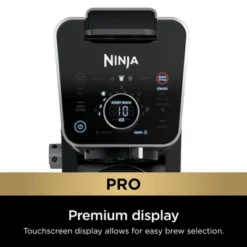 Ninja DualBrew Pro Specialty Coffee System, Single-Serve, Pod, And 12-Cup Drip Coffee Maker - CFP301: Coffee Machine With Frother, 60 Oz Capacity -Baxton Studio Shop GUEST 734dff11 d0aa 400b b40f 956260c95926