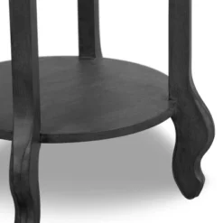 James Round Side Table Dark Gray - Finch -Baxton Studio Shop GUEST 7369882e 0800 4894 83c3 e0593315c4d9