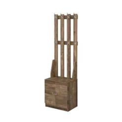 Sanuye Hall Tree Weathered Oak - Acme Furniture -Baxton Studio Shop GUEST 73c99ead d1f2 4d58 91c0 4d184370e707