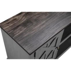 54" Farmhouse Two-Tone TV Stand For TVs Up To 65" Gray - Home Essentials -Baxton Studio Shop GUEST 73d9a448 bf0b 4a90 a8a0 206502707b94