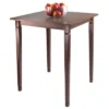 Pub Table Wood/Toasted Walnut - Winsome