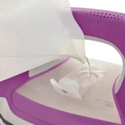 Oliso ProPlus Smart Iron Orchid: Ceramic Soleplate, 1800W, Automatic Shut-Off, Anti-Drip, Vertical Steam, 12.7oz Tank -Baxton Studio Shop GUEST 73ef1571 54a3 4c46 814b 092ed79871bc