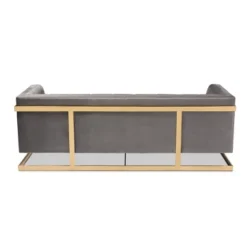 Ambra Velvet Sofa - Baxton Studio -Baxton Studio Shop GUEST 74f88c87 4094 4da5 b23b 1b1b084a2473