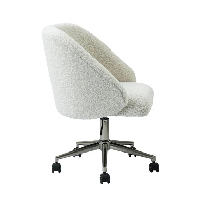 Joah Mid Century Modern Ergonomic Swivel Office Chair Task Chair For Living Room And Office Room | ARTFUL LIVING DESIGN 2 Joah Mid Century Modern Ergonomic Swivel Office Chair Task Chair For Living Room And Office Room | ARTFUL LIVING DESIGN - Image 2