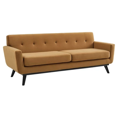 Engage Performance Velvet Sofa - Modway 7 Engage Performance Velvet Sofa - Modway - Image 7